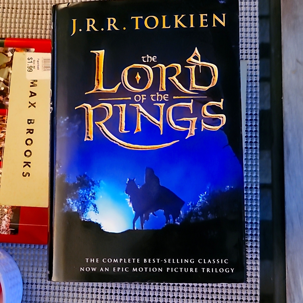 JRR Tolkien The Lord of the Rings the complete best-selling classic.